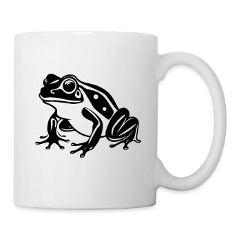Animal grenouille - Mug blanc - blanc - Droite