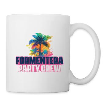 Vacances de l’équipage de fête de Formentera - Mug blanc - blanc - Droite