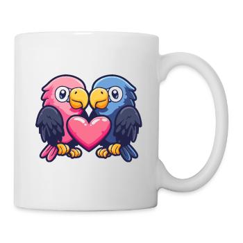 Eagle Couple Love Bird In Love - Mug - white - Right