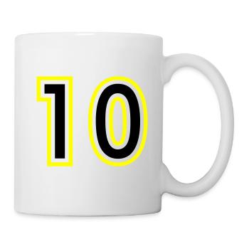 10 Number College - Mug - white - Right