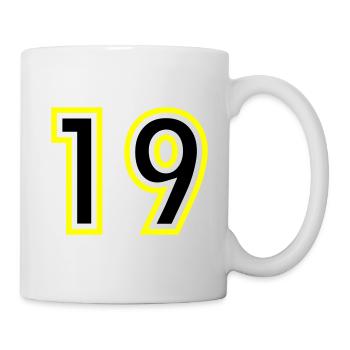 19 Number College - Mug - white - Right