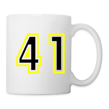 41 Number College - Mug - white - Right