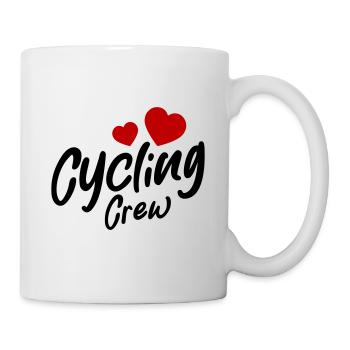Cycling Crew Heart - Mug - white - Right