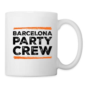 L’équipe de la fête de Barcelone - Mug blanc - blanc - Droite