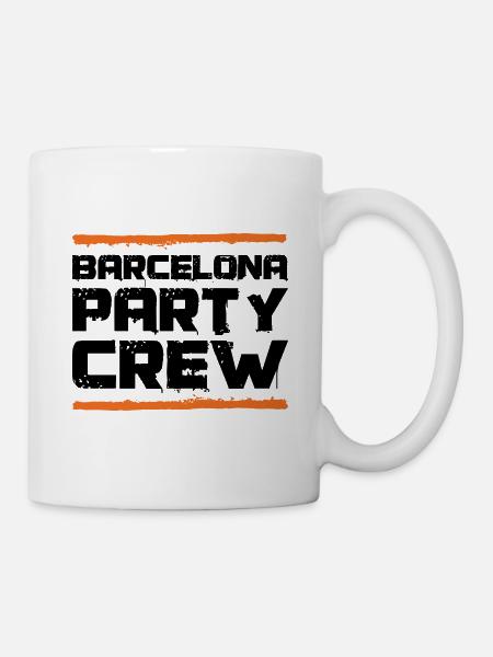 Barcelona Party Crew - Tasse - Weiß