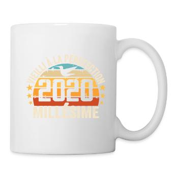 Jahrgang 2020 Retro Geburtstagsgeschenk 2020 - Tasse - Weiß - Rechts