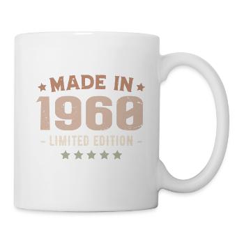 Made in 1960's Vintage 1960's Anniversary Gift - Mug - white - Right