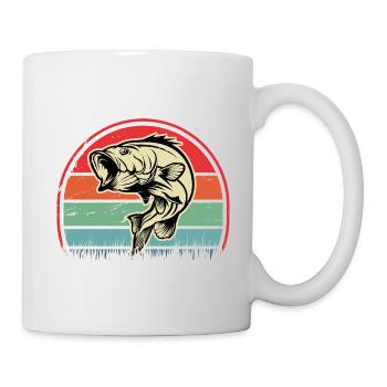 Bass Fish - Mug - white - Right