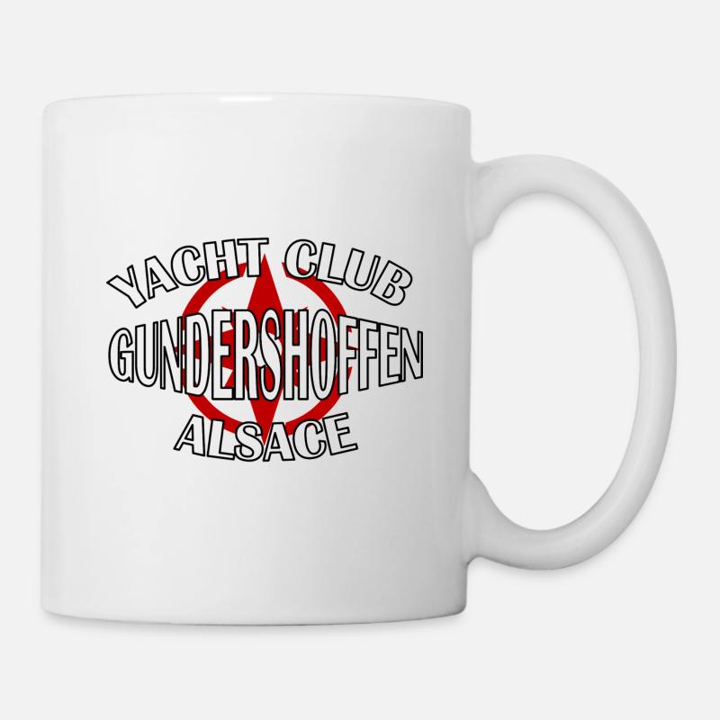 Yacht Club Gundershoffen - Mug blanc - blanc