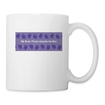 Cerveau hors des sentiers battus - Mug blanc - blanc - Droite