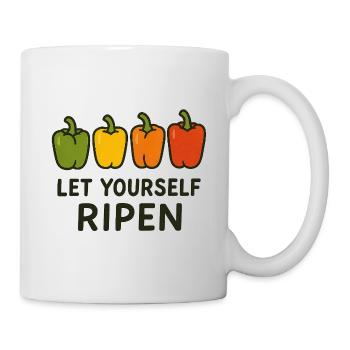 Let Yourself Ripen - Mug - white - Right