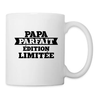 papa parfait édition limitée - Mug blanc - blanc - Droite