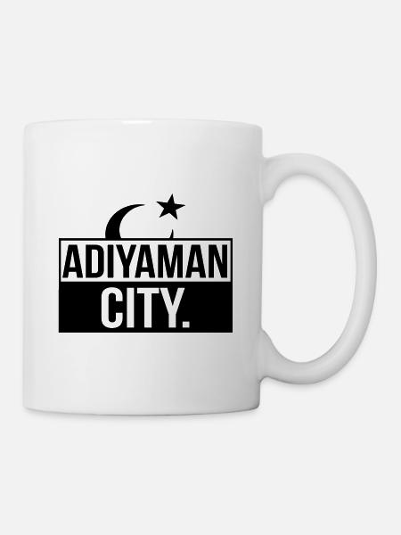 Adiyaman City Turkey Türkiye - Mug - white