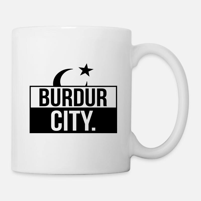 Burdur City - Tasse - Weiß