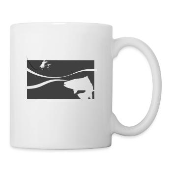 Model 72 - Trout in the stream - Mug - white - Right