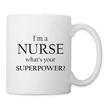 Infirmière - Mug blanc - blanc - Droite