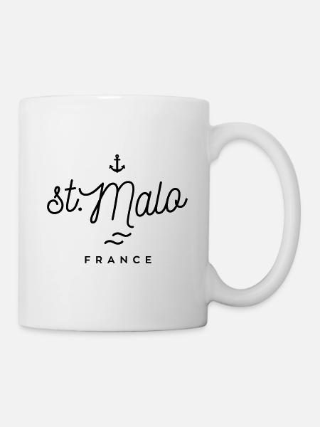 Saint-Malo - France - Mug blanc - blanc