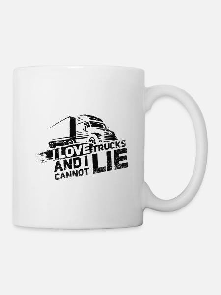 Trucker - Mug - white