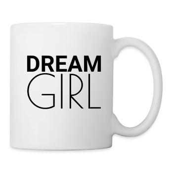 Dream Girl - Black - Mug - white - Right
