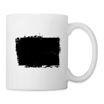 LEINWAND GRUNGE 19 6 - Tasse - Weiß - Rechts