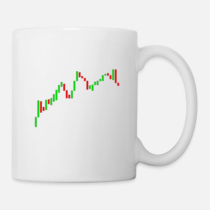 Forex Trader Candles - Mug - white