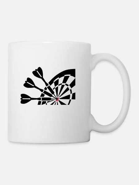 Darts - Mug blanc - blanc