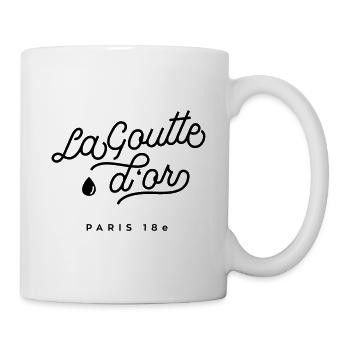 La Goutte d'or - 18e arrondissement Paris - Mug blanc - blanc - Droite