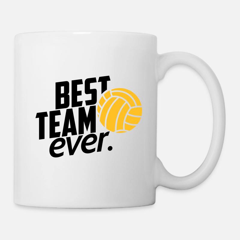 volleyball team - Tasse - Weiß