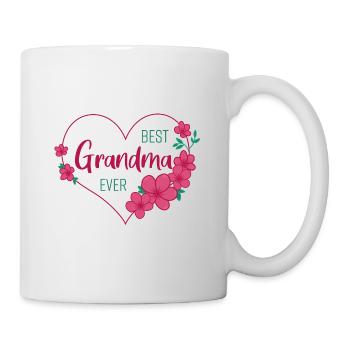 Meilleur cadeau de grand-mère de grand-mère - Mug blanc - blanc - Droite