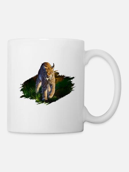 Lynx - Mug blanc - blanc