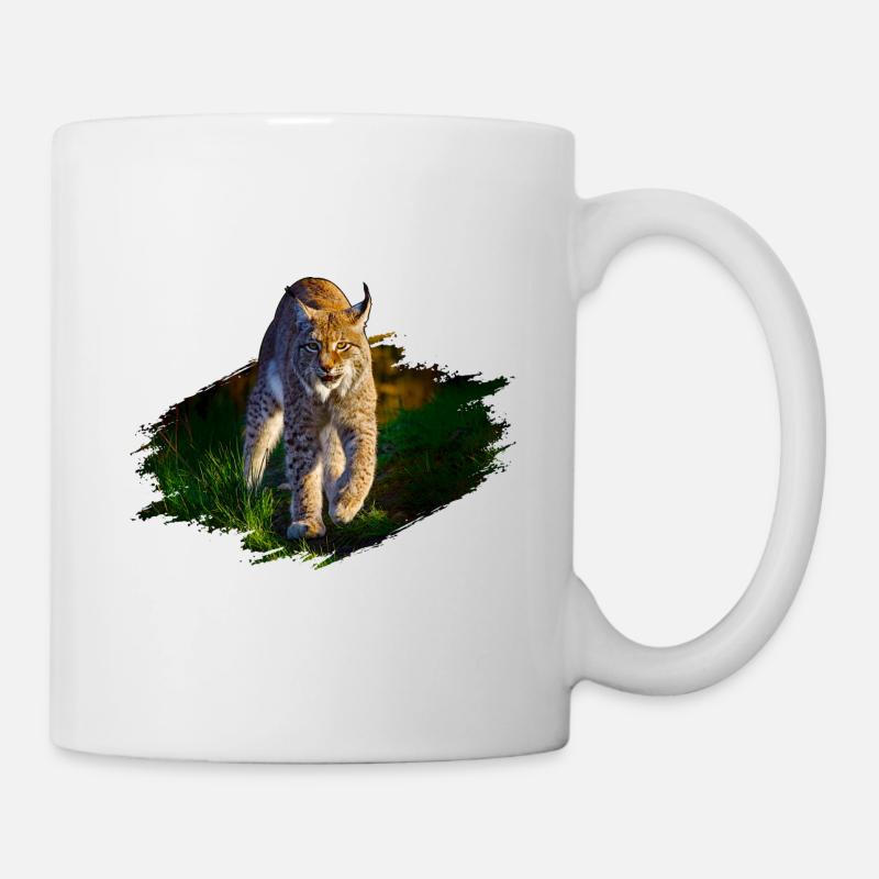 Lynx - Mug blanc - blanc