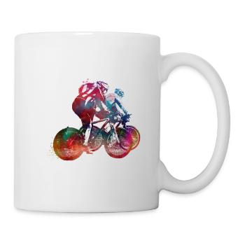 Cycling Bike sport art #cycling #sport - Mug - white - Right