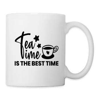 TEA TIME 2png - Tasse - Weiß - Rechts