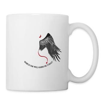 Which One Will Guide Me Today – Angel Demon Devil - Mug - white - Right