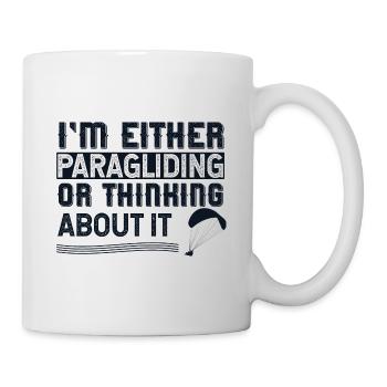Paragliding Paragliding Flight Gift Idea - Mug - white - Right