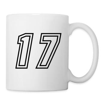 17 Number number - Mug - white - Right