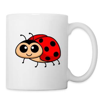 Ladybug Comic Animal - Mug - white - Right