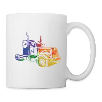 Truck Truck Retro Love - Mug - white - Right