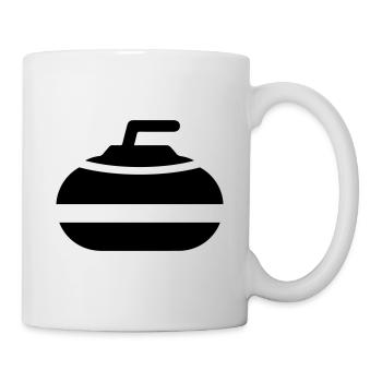 Curling sport - Mug - white - Right