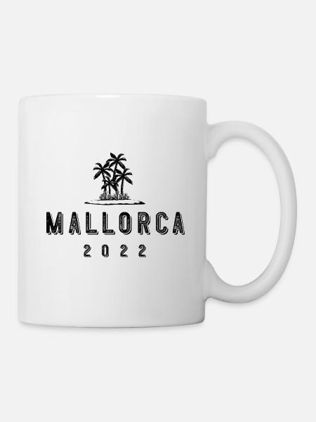 Majorque 2022 - Mug blanc - blanc