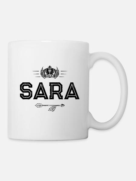 Sara - Tasse - Weiß