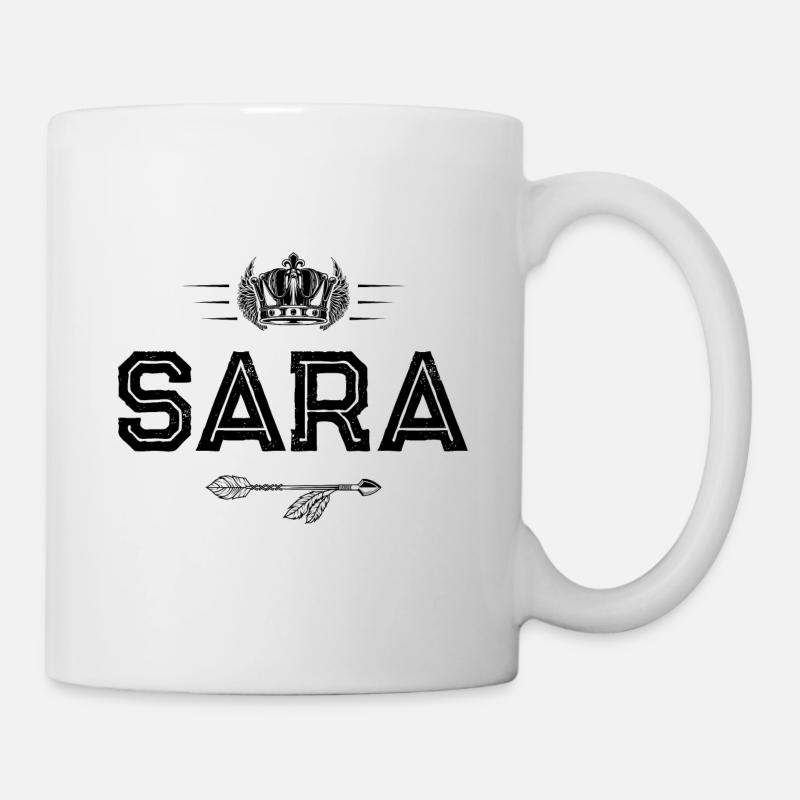 Sara - Mug blanc - blanc