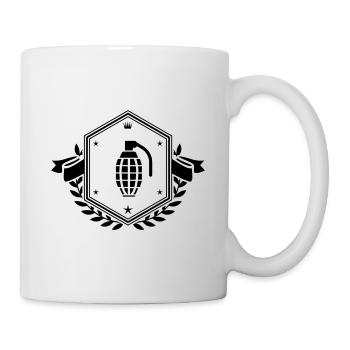 Grenade Crest - Mug - white - Right