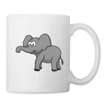 Elephant Comic - Mug - white - Right