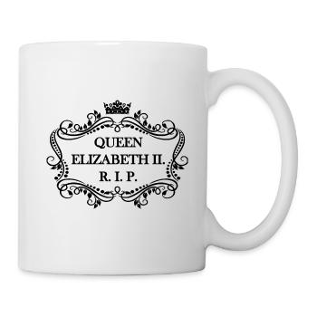 God Save The Queen Großbritannien Legende - Tasse - Weiß - Rechts