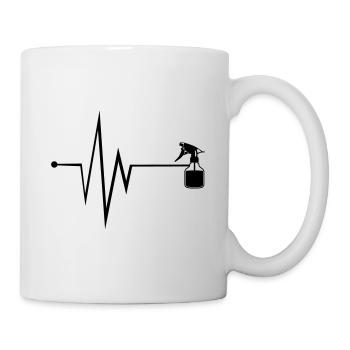 Barber Puls - Tasse - Weiß - Rechts