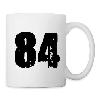 84 number jersey - Mug - white - Right