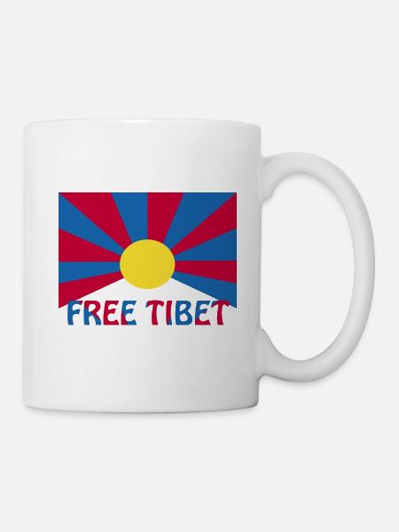 free tibet - Mug - white