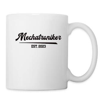 Mechatroniker Ausbildung 2023 Prüfung Mechatronik - Tasse - Weiß - Rechts