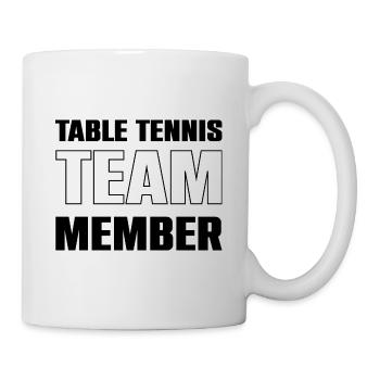 Table Tennis Team - Tasse - Weiß - Rechts